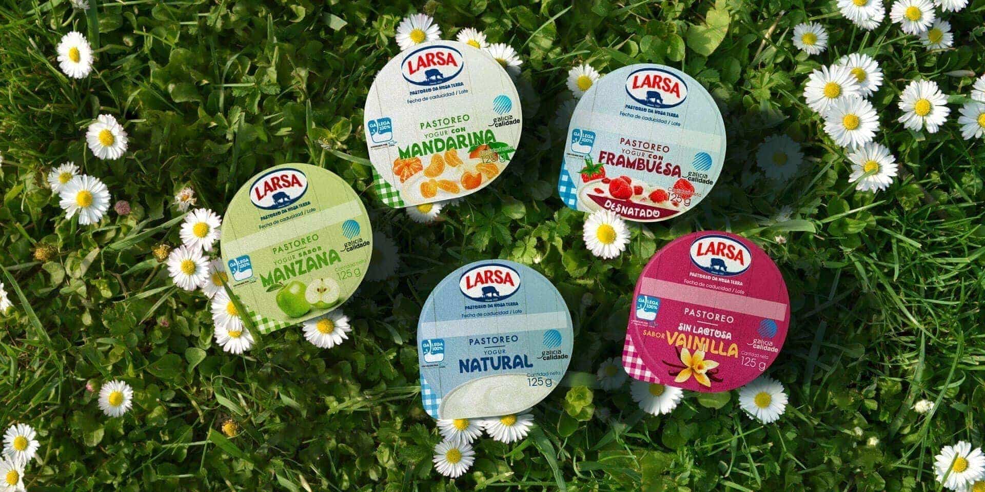 Galicia Calidade avala la gama de yogures Larsa y la apuesta de la marca por la Leche de Pastoreo certificada y 100% Gallega