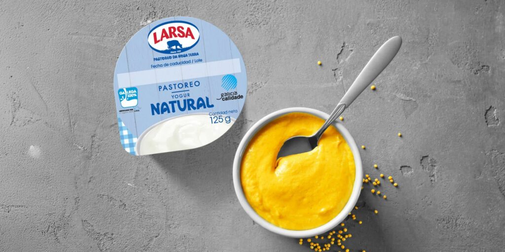 Salsa de mostaza con yogur